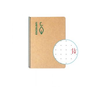 Block Escolofi 4º100H Dots 80G Ecologico