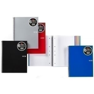 BLOCK MR NB-6 mic.PP A4 150h CD.5 ROJO