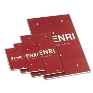 BLOCK DE NOTAS ENRI TAPA  8º 80h CD.4