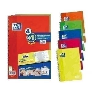 Imagen BLOCK OXF.SCH.EXTRA Fº 80h CD.4 PK.4+1