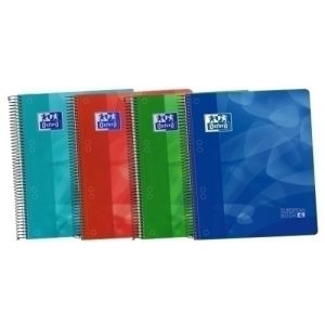 BLOCK OXF. EU.BOOK 4 A5 120h CD.5 COL.(4