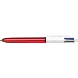 Imagen BOLIGRAFO  4 COL.BIC SHINE RED