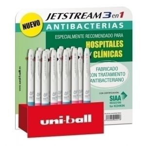 Imagen BOLI. UNI JETSTREAM 3 ANTIBAC. EXP.15