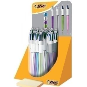 Imagen BOLIGRAFO  4 COL.BIC SHINE EXPOSITOR 20