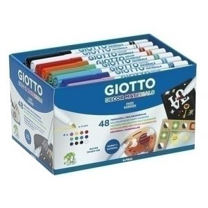 Imagen ROTUL.GIOTTO DECOR MATERIALS SCH.PACK 48