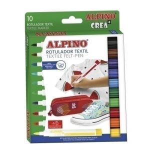 ROTUL.ALPINO CREA TEXTIL ESTUCHE 10