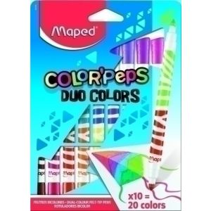 ROTUL.MAPED COLOR´PEPS DUO ESTUCHE 10