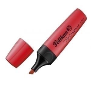 Imagen ROTUL.FLUOR PELIKAN 490  ROJO