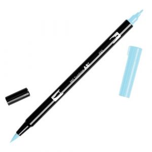 Rotulador Tombow Doble Punta Pinc. Azul