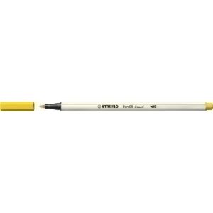ROTUL.STABILO PEN 68  BRUSH AMARILLO