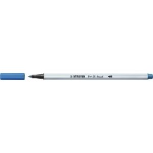 ROTUL.STABILO PEN 68  BRUSH AZUL OSC.