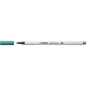 ROTUL.STABILO PEN 68  BRUSH AZUL TURQ.