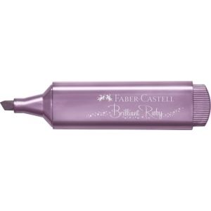 ROTUL.FLUOR FABER CASTELL 1546 MET.RUBI