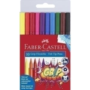 ROTUL.FABER C.GRIP COLOR BOLSA 10