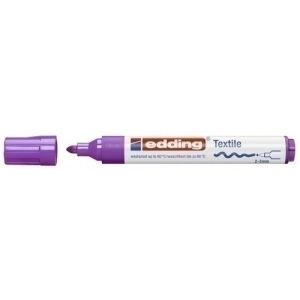 Imagen ROTUL.EDDING 4500 TELA  VIOLETA NEON