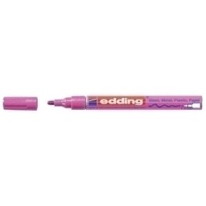 Imagen ROTUL.EDDING  751 ROSA METALICO