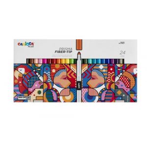 Rotulador Fibra Carioca Plus Caja De 24