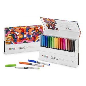 Rotulador Fibra Carioca Plus Premium Caja De 30