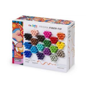 Rotulador Fibra Carioca Plus Expositor De 216