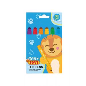 Rotulador Fibra Jovi My First Felt Pen Caja De 6