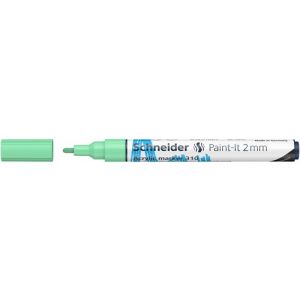 Marcador Acrylic Schneider Paint-It 310 Conico (2 Mm) Verde Pastel