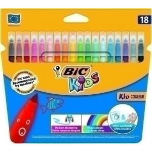 Imagen ROTUL.BIC KID COULEUR CAJA 18