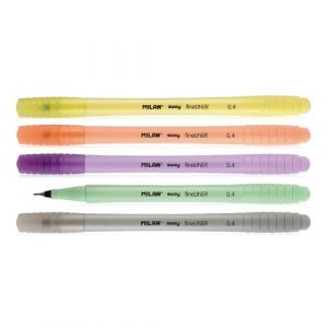 Rotulador  Milan Sway Fineliner Pastel 0.4 Mm Estuche De 5