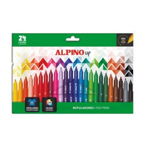Rotulador Fibra Alpino Up 1Mm  Estuche De 24
