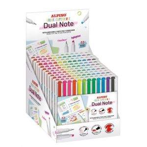Rotulador Fibra Alpino Color Experience Dual Note Estuche De 24