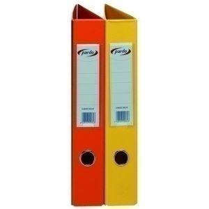 Imagen CARPETA PARDO PVC Fº 4 AN.40 MX AMARILLO