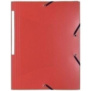 CARPETA SOLAP.EXACOMPTA PP A4 ROJO