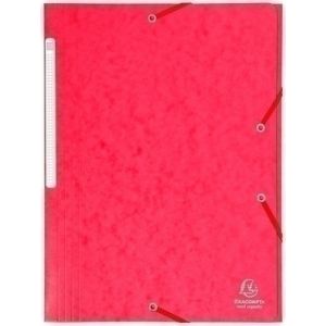 CARPETA SOLAP.EXACOMPTA CART. A4 ROJO