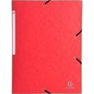 Imagen CARPETA SOLAP.EXACOMPTA CART. A4 ROJO