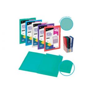 Carpeta De Gomas Y Solapas Carchivo Diagonal Pp Fº Con Canguro Surtido