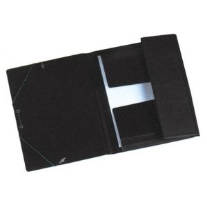 Imagen CARPETA SOLAP.IBER.PVC Fº PROL. NEGRO