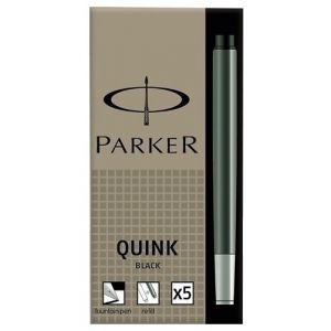 Imagen TINTA ESTILOG.PARKER 5 CART.NEGRO