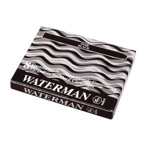 Imagen TINTA ESTILOG.WATERMAN 8 CART.NEGRO