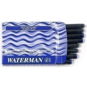 Imagen TINTA ESTILOG.WATERMAN 8 CART.AZ.FLORIDA