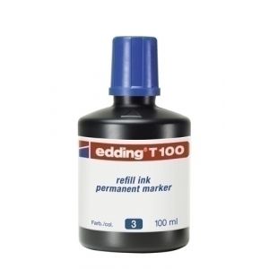 Imagen TINTA ROTUL.EDDING 100 ml T100 AZUL