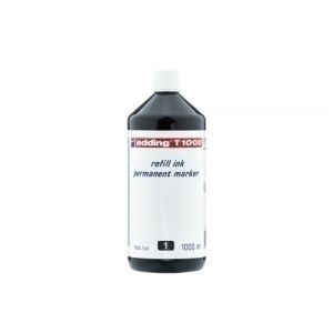 Imagen TINTA ROTUL.EDDING 1 litro T1000 NEGRO