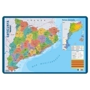 LAMINA ESCOLAR ERIK MAPA CATALUNYA (CAT)