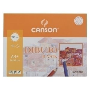 Imagen LAMINA G-C DIBUJO BASIK M.PK 10 A4+ LISA