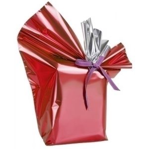 Imagen PAPEL REGALO COLIBRI 60x15 ROJO METALIZA