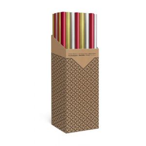 Papel De Regalo Rollo Tv 1X2 M (Caja De 40) Kraft Marron