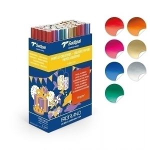 Imagen PAPEL METAL. SADIPAL ROLLO 05,x2 m. E.50