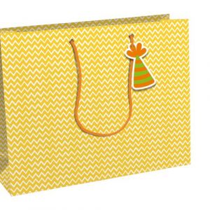 Bolsa De Papel Clairefontaine Kraft Blanco Shopping 37.3X11.8X27.5Cm  Safari Pack De 6