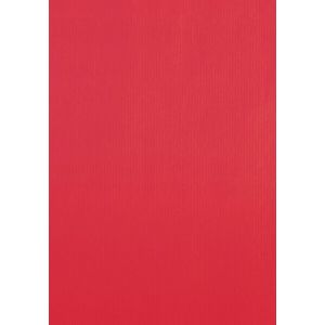 Bolsa De Papel Tv Celulosa 20X11X28 Cm Rojo Paquete De 25