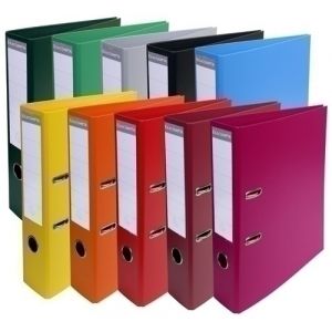 ARCHIVADOR EXAC. FR.PVC A4 70 SURT.VIVO