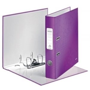 ARCHIVADOR LEITZ WOW A4 180º 50mm VIOLET