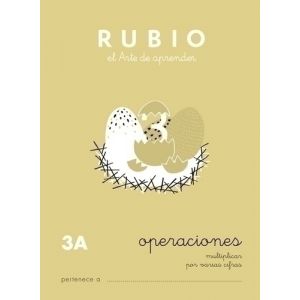 Imagen CUADERNO RUBIO A5 OPERAC.y PROBLEMAS  3A